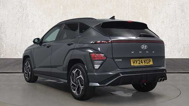 Hyundai KONA 1.0 T-GDi N Line S SUV 5dr Petrol Manual Euro 6 (s/s) (120 ps) Ecotronic Grey