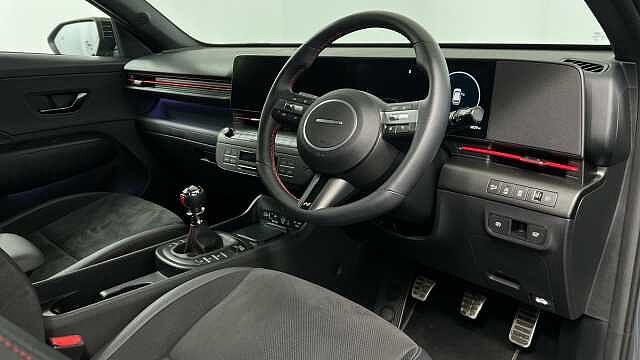 Hyundai KONA 1.0 T-GDi N Line S SUV 5dr Petrol Manual Euro 6 (s/s) (120 ps) Ecotronic Grey