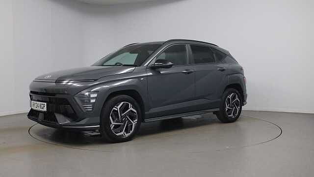 Hyundai KONA 1.0 T-GDi N Line S SUV 5dr Petrol Manual Euro 6 (s/s) (120 ps) Ecotronic Grey