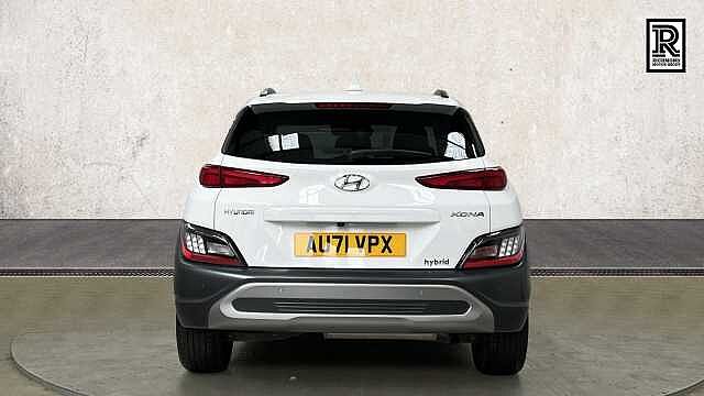 Hyundai KONA 1.6 h-GDi Ultimate SUV 5dr Petrol Hybrid DCT Euro 6 (s/s) (141 ps) White