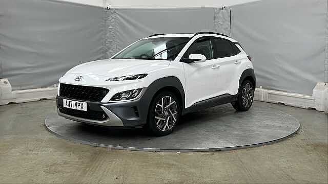Hyundai KONA 1.6 h-GDi Ultimate SUV 5dr Petrol Hybrid DCT Euro 6 (s/s) (141 ps) White