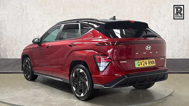 Hyundai KONA 65.4kWh N Line SUV 5dr Electric Auto (218 ps) Red