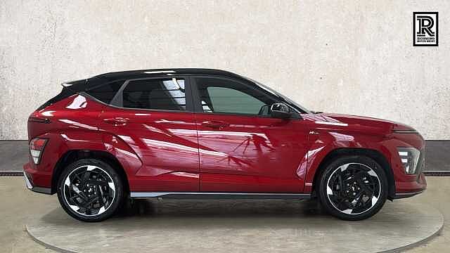 Hyundai KONA 65.4kWh N Line SUV 5dr Electric Auto (218 ps) Red