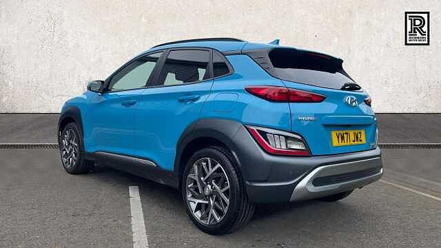 Hyundai KONA 1.6 h-GDi Premium SUV 5dr Petrol Hybrid DCT Euro 6 (s/s) (141 ps) Blue