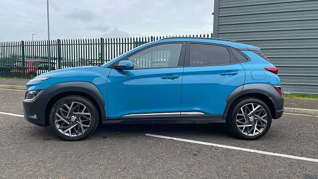 Hyundai KONA 1.6 h-GDi Premium SUV 5dr Petrol Hybrid DCT Euro 6 (s/s) (141 ps) Blue