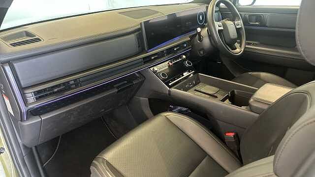 Hyundai SANTA FE 1.6 h T-GDi Calligraphy SUV 5dr Petrol Hybrid Auto Euro 6 (s/s) (7Seat) (215 ps) Olive Green