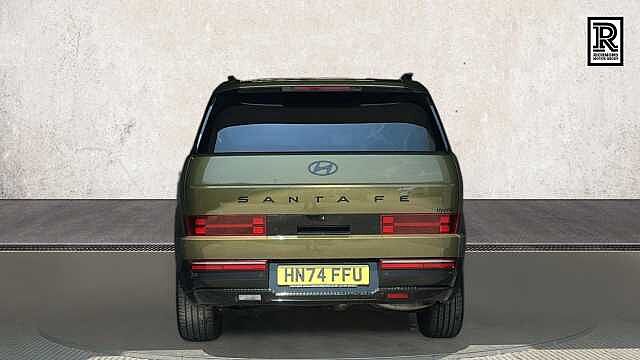 Hyundai SANTA FE 1.6 h T-GDi Calligraphy SUV 5dr Petrol Hybrid Auto Euro 6 (s/s) (7Seat) (215 ps) Olive Green