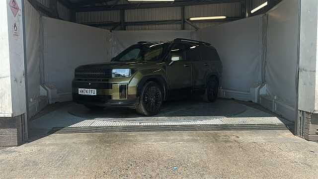 Hyundai SANTA FE 1.6 h T-GDi Calligraphy SUV 5dr Petrol Hybrid Auto Euro 6 (s/s) (7Seat) (215 ps) Olive Green