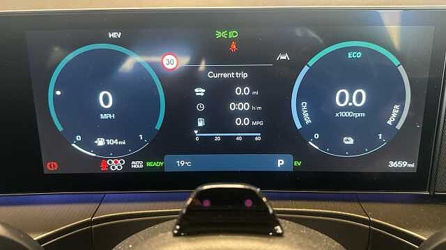 Hyundai SANTA FE 1.6 T-GDi 13.8kWh Calligraphy SUV 5dr Petrol Plug-in Hybrid Auto 4WD Euro 6 (s/s Abyss Black