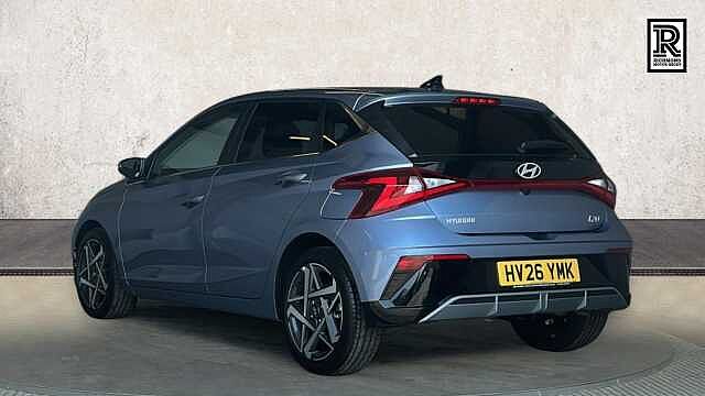 Hyundai I20 1.0 T-GDi Tech Line Hatchback 5dr Petrol Manual Euro 6 (s/s) (90 ps) Blue