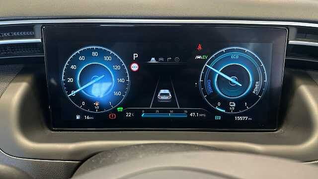 Hyundai TUCSON 1.6 h T-GDi SE Connect SUV 5dr Petrol Hybrid Auto Euro 6 (s/s) (230 ps) Dark Teal