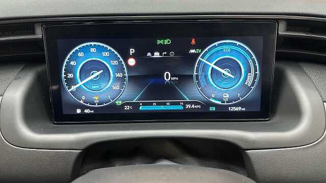 Hyundai TUCSON 1.6 h T-GDi N Line S SUV 5dr Petrol Hybrid Auto Euro 6 (s/s) (230 ps) Silver