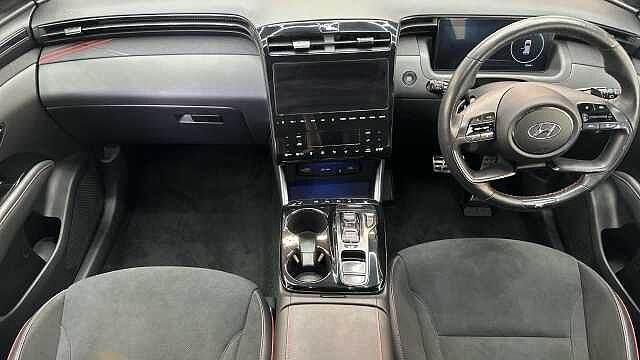 Hyundai TUCSON 1.6 h T-GDi N Line S SUV 5dr Petrol Hybrid Auto Euro 6 (s/s) (230 ps) Silver