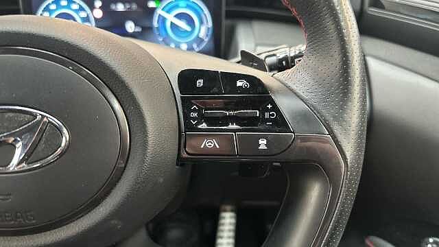 Hyundai TUCSON 1.6 h T-GDi N Line S SUV 5dr Petrol Hybrid Auto Euro 6 (s/s) (230 ps) Silver