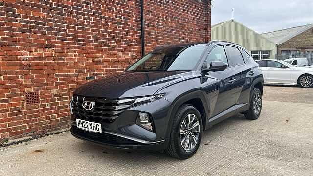 Hyundai TUCSON 1.6 h T-GDi SE Connect SUV 5dr Petrol Hybrid Auto Euro 6 (s/s) (230 ps) Dark Knight