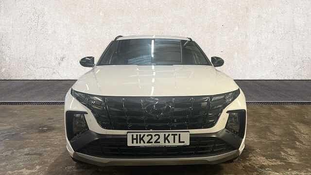 Hyundai TUCSON 1.6 T-GDi N Line SUV 5dr Petrol Manual Euro 6 (s/s) (150 ps) White