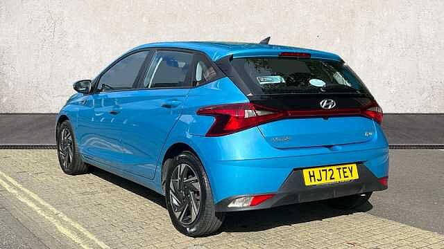 Hyundai I20 1.0 T-GDi MHEV SE Connect Hatchback 5dr Petrol Hybrid Manual Euro 6 (s/s) (100 p Aqua Turquoise