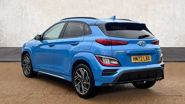Hyundai KONA 1.0 T-GDi MHEV N Line SUV 5dr Petrol Hybrid Manual Euro 6 (s/s) (120 ps) Surfy Blue