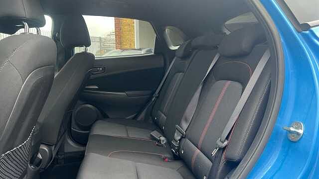 Hyundai KONA 1.0 T-GDi MHEV N Line SUV 5dr Petrol Hybrid Manual Euro 6 (s/s) (120 ps) Surfy Blue