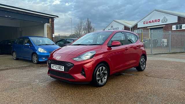 Hyundai I10 1.0 Advance Hatchback 5dr Petrol Manual Euro 6 (s/s) (67 ps) Dragon Red