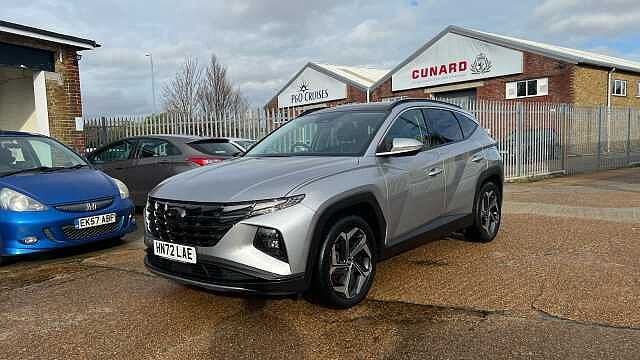 Hyundai TUCSON 1.6 h T-GDi 13.8kWh Ultimate SUV 5dr Petrol Plug-in Hybrid Auto 4WD Euro 6 (s/s) Shimmering Slvr