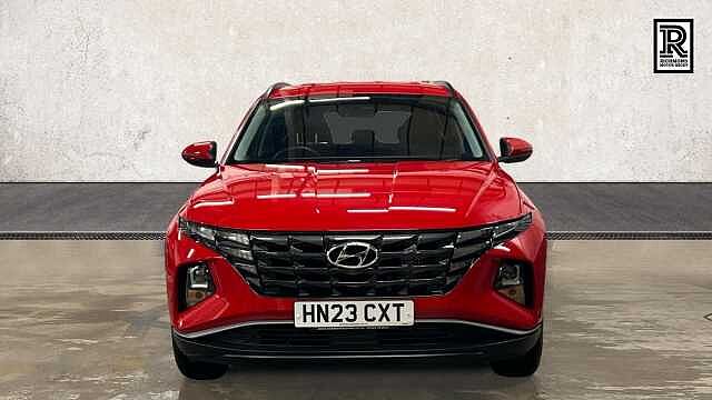 Hyundai TUCSON 1.6 T-GDi MHEV SE Connect SUV 5dr Petrol Hybrid DCT Euro 6 (s/s) (150 ps) Engine Red