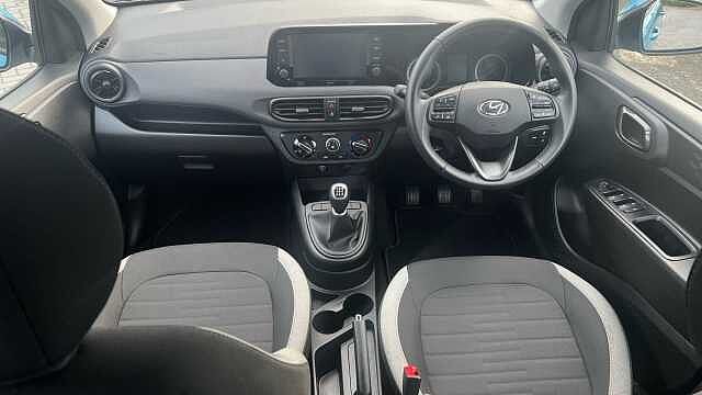 Hyundai I10 1.2 SE Connect Hatchback 5dr Petrol Manual Euro 6 (s/s) (84 ps) Blue