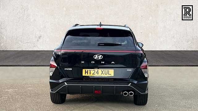 Hyundai KONA 1.6 h-GDi N Line SUV 5dr Petrol Hybrid DCT Euro 6 (s/s) (141 ps) Black