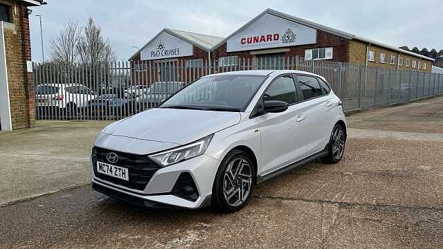 Hyundai I20 1.0 T-GDi N Line S Hatchback 5dr Petrol DCT Euro 6 (s/s) (100 ps) Grey