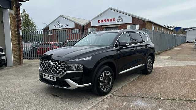 Hyundai SANTA FE 1.6 h T-GDi Premium SUV 5dr Petrol Hybrid Auto Euro 6 (s/s) (230 ps) Abyss Blk