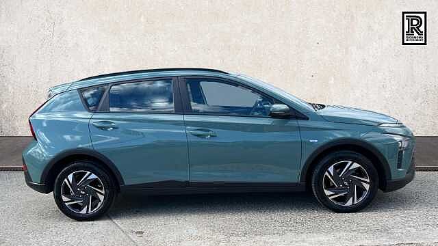 Hyundai BAYON 1.0 T-GDi MHEV SE Connect SUV 5dr Petrol Hybrid Manual Euro 6 (s/s) (100 ps) Mangrove Green