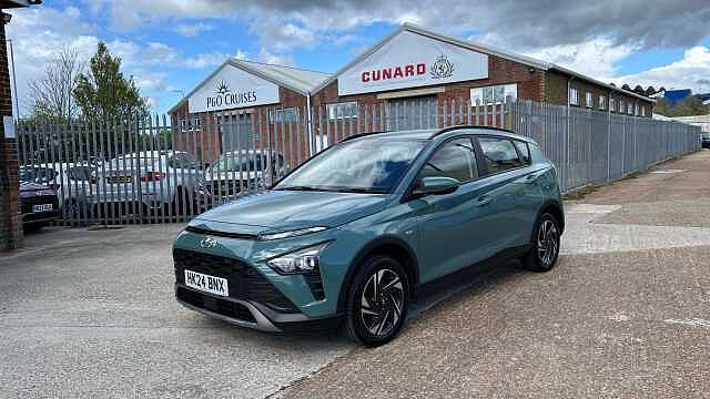 Hyundai BAYON 1.0 T-GDi MHEV SE Connect SUV 5dr Petrol Hybrid Manual Euro 6 (s/s) (100 ps) Mangrove Green