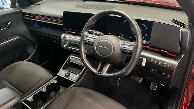 Hyundai KONA 1.0 T-GDi N Line SUV 5dr Petrol DCT Euro 6 (s/s) (120 ps) Ultimate Red