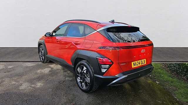 Hyundai KONA 1.6 h-GDi Ultimate SUV 5dr Petrol Hybrid DCT Euro 6 (s/s) (141 ps) Orange