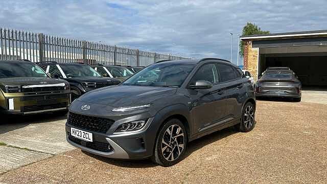 Hyundai KONA 1.0 T-GDi MHEV Ultimate SUV 5dr Petrol Hybrid Manual Euro 6 (s/s) (120 ps) Dark Knight