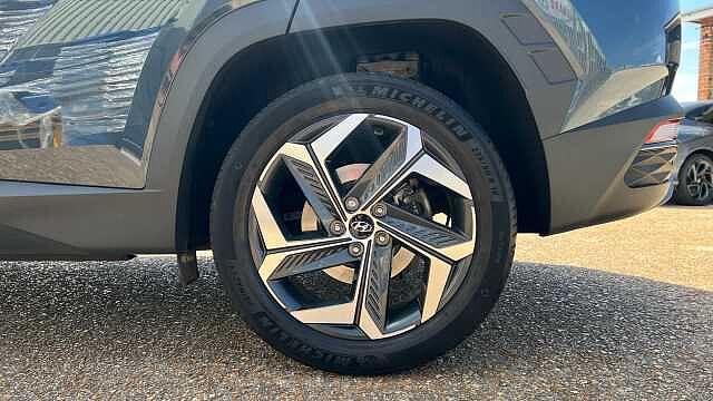 Hyundai TUCSON 1.6 h T-GDi Premium SUV 5dr Petrol Hybrid Auto Euro 6 (s/s) (230 ps) Dark Teal
