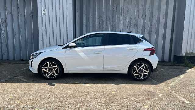 Hyundai I20 1.0 T-GDi Premium Hatchback 5dr Petrol Manual Euro 6 (s/s) (100 ps) Atlas White