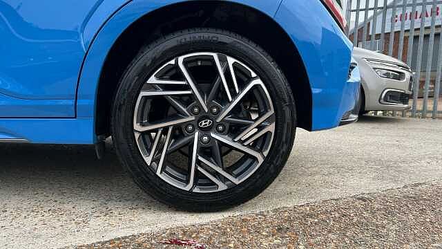 Hyundai KONA 1.0 T-GDi MHEV N Line SUV 5dr Petrol Hybrid Manual Euro 6 (s/s) (120 ps) Surfy Blue