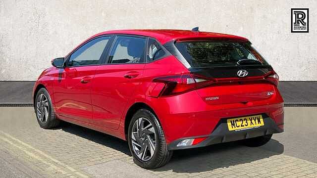 Hyundai I20 1.0 T-GDi MHEV SE Connect Hatchback 5dr Petrol Hybrid DCT Euro 6 (s/s) (100 ps) Red