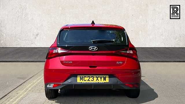 Hyundai I20 1.0 T-GDi MHEV SE Connect Hatchback 5dr Petrol Hybrid DCT Euro 6 (s/s) (100 ps) Red