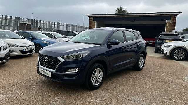 Hyundai TUCSON 1.6 GDi S Connect SUV 5dr Petrol Manual Euro 6 (s/s) (132 ps) Blue