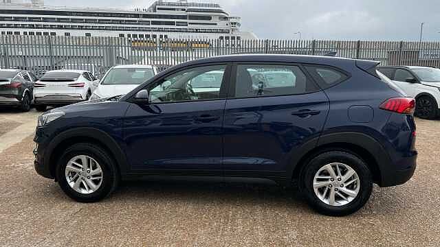 Hyundai TUCSON 1.6 GDi S Connect SUV 5dr Petrol Manual Euro 6 (s/s) (132 ps) Blue