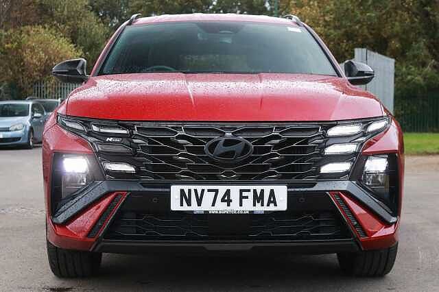 Hyundai TUCSON 1.6 T-GDi N Line Auto Euro 6 (s/s) 5dr Red
