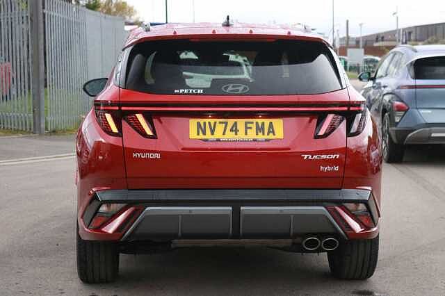 Hyundai TUCSON 1.6 T-GDi N Line Auto Euro 6 (s/s) 5dr Red
