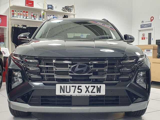 Hyundai TUCSON 1.6 T-GDi Premium Euro 6 (s/s) 5dr Green