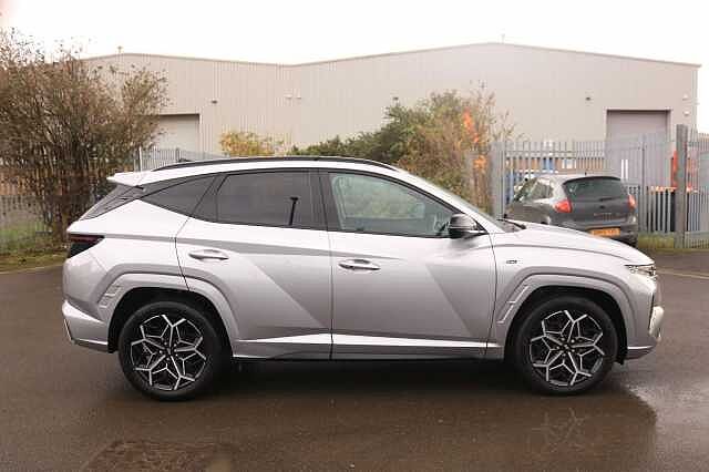Hyundai TUCSON 1.6 h T-GDi N Line Auto Euro 6 (s/s) 5dr Silver