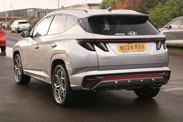 Hyundai TUCSON 1.6 h T-GDi N Line Auto Euro 6 (s/s) 5dr Silver
