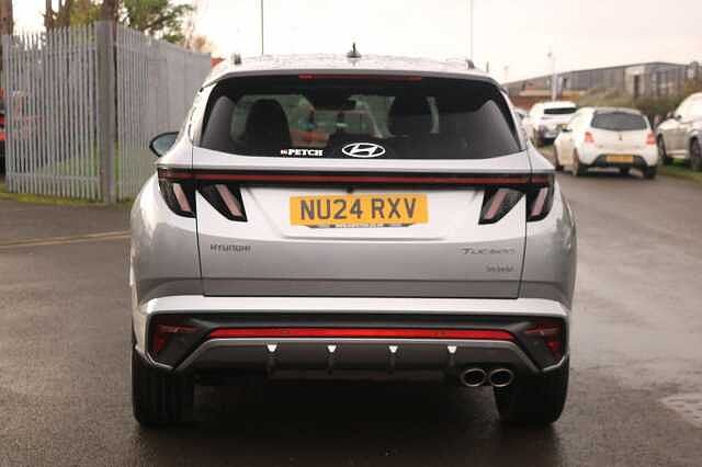 Hyundai TUCSON 1.6 h T-GDi N Line Auto Euro 6 (s/s) 5dr Silver