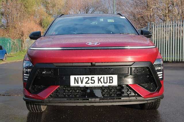 Hyundai KONA 1.6 h-GDi N Line S DCT Euro 6 (s/s) 5dr Red