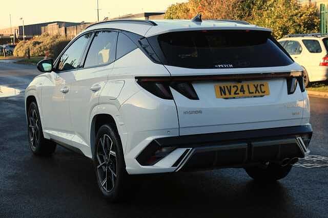 Hyundai TUCSON 1.6 T-GDi N Line Auto Euro 6 (s/s) 5dr White